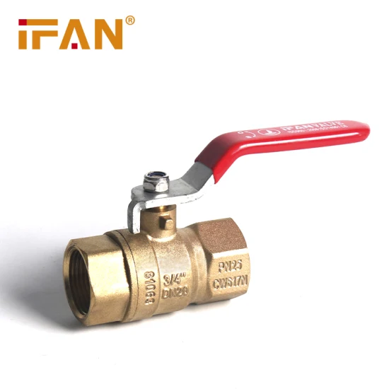 Válvula de esfera de gás de água não rerurn do ângulo de flutuação do radiador da verificação da porta de latão Ifan Cw617n